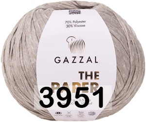 Пряжа Gazzal The Paper