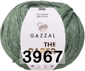 Пряжа Gazzal The Paper