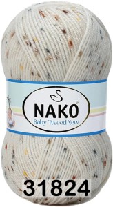 Пряжа Nako Baby Tweed New