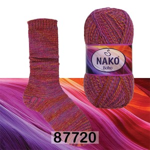 Пряжа Nako Boho Desen