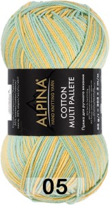 Пряжа Alpina Cotton Multi Pallete