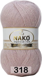 Пряжа Nako Angora Luks Simli