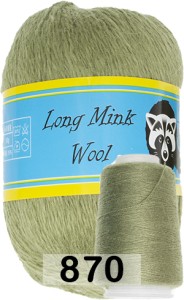 Пряжа Пух норки Long Mink Wool