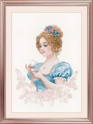 Набор для вышивания риолис 1791 чайный клуб, 21*30 см