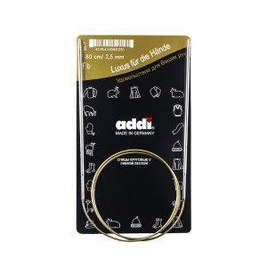 Спицы ADDI супергладкие круговые