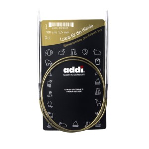 Спицы ADDI супергладкие круговые