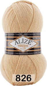 Пряжа Alize Superlana Klasik