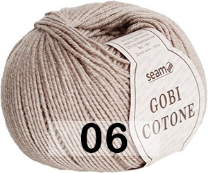 Пряжа Сеам Gobi Cotone