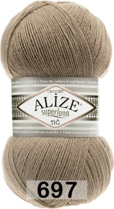 Пряжа Alize Superlana Tig