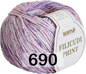 Пряжа Сеам Filicudi print