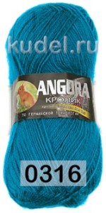 Пряжа Color City Angora Кролик