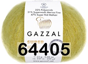 Пряжа Gazzal Super Kid Mohair
