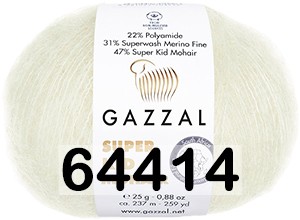 Пряжа Gazzal Super Kid Mohair