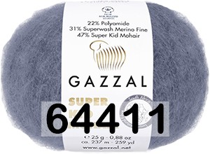 Пряжа Gazzal Super Kid Mohair