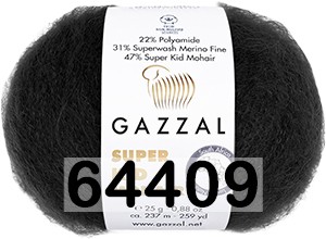 Пряжа Gazzal Super Kid Mohair