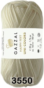 Пряжа Gazzal Happy Feet Unicolor