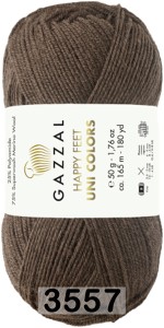 Пряжа Gazzal Happy Feet Unicolor