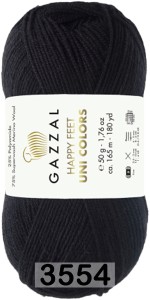 Пряжа Gazzal Happy Feet Unicolor