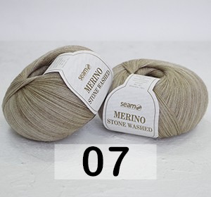 Пряжа Сеам Merino Stone Washed