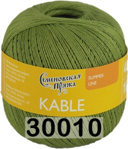 Пряжа Семеновская Kable / Кабле