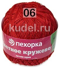 Пряжа Пехорка Цветное кружево