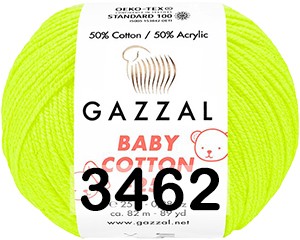 Пряжа Gazzal Baby Cotton 25