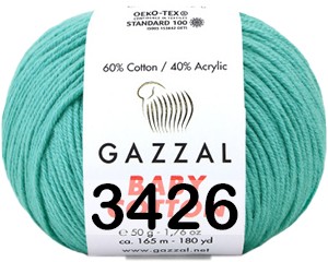 Пряжа Gazzal Baby Cotton