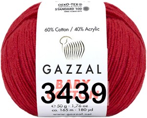 Пряжа Gazzal Baby Cotton