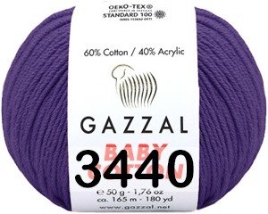 Пряжа Gazzal Baby Cotton