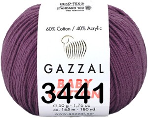 Пряжа Gazzal Baby Cotton