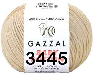 Пряжа Gazzal Baby Cotton