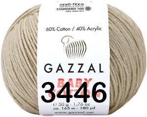 Пряжа Gazzal Baby Cotton