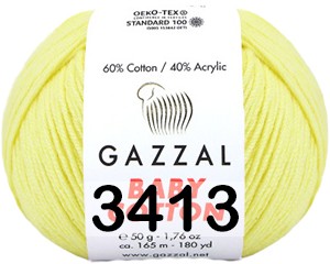 Пряжа Gazzal Baby Cotton