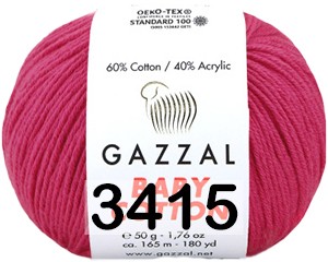Пряжа Gazzal Baby Cotton