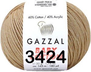 Пряжа Gazzal Baby Cotton