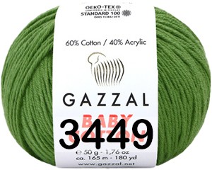 Пряжа Gazzal Baby Cotton