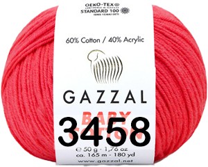 Пряжа Gazzal Baby Cotton