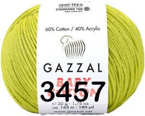 Пряжа Gazzal Baby Cotton