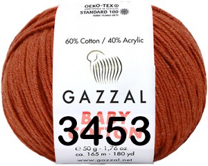 Пряжа Gazzal Baby Cotton