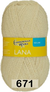 Пряжа Семеновская Lana / Лана