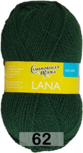 Пряжа Семеновская Lana / Лана