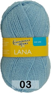 Пряжа Семеновская Lana / Лана