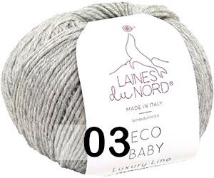 Пряжа Laines du Nord Eco Baby