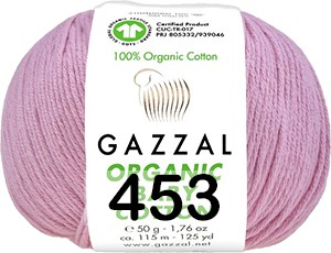 Пряжа Gazzal Organic Baby Cotton