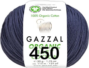 Пряжа Gazzal Organic Baby Cotton