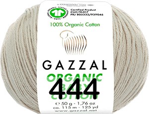 Пряжа Gazzal Organic Baby Cotton