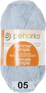 Пряжа Пехорка Летняя Simple