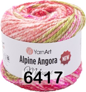 Пряжа YarnArt Alpine Angora Melange