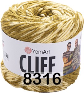 Пряжа YarnArt Cliff