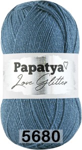 Пряжа Kamgarn LOVE GLITTER PAPATYA